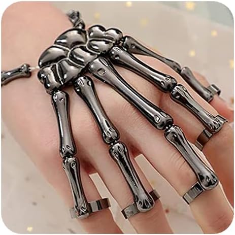 Skull Skeleton Hand Bracelet